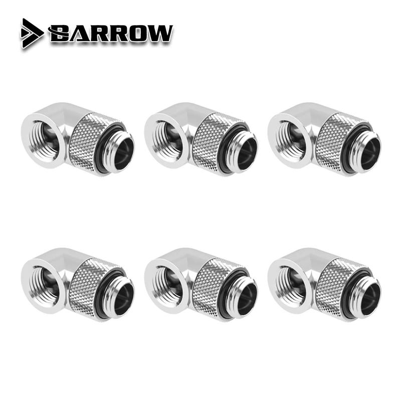Переходник для жесткой трубки с вращением на 90 градусов G1/4 '' поворотные