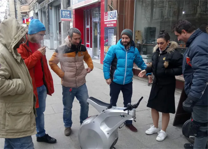 Мощный электрический самокат, Одноколесный самобалансирующийся самокат, 19 дюймов, мотоцикл, 800 Вт, 60 в, Электрический Одноколесный самокат с приложением