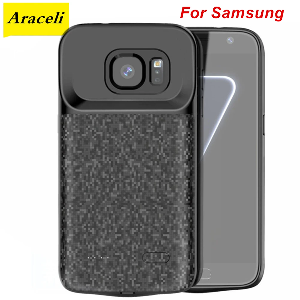 Чехол для аккумулятора Araceli Samsung Galaxy S7 Edge S10 S10E Plus с мягкой задней клипсой зарядное