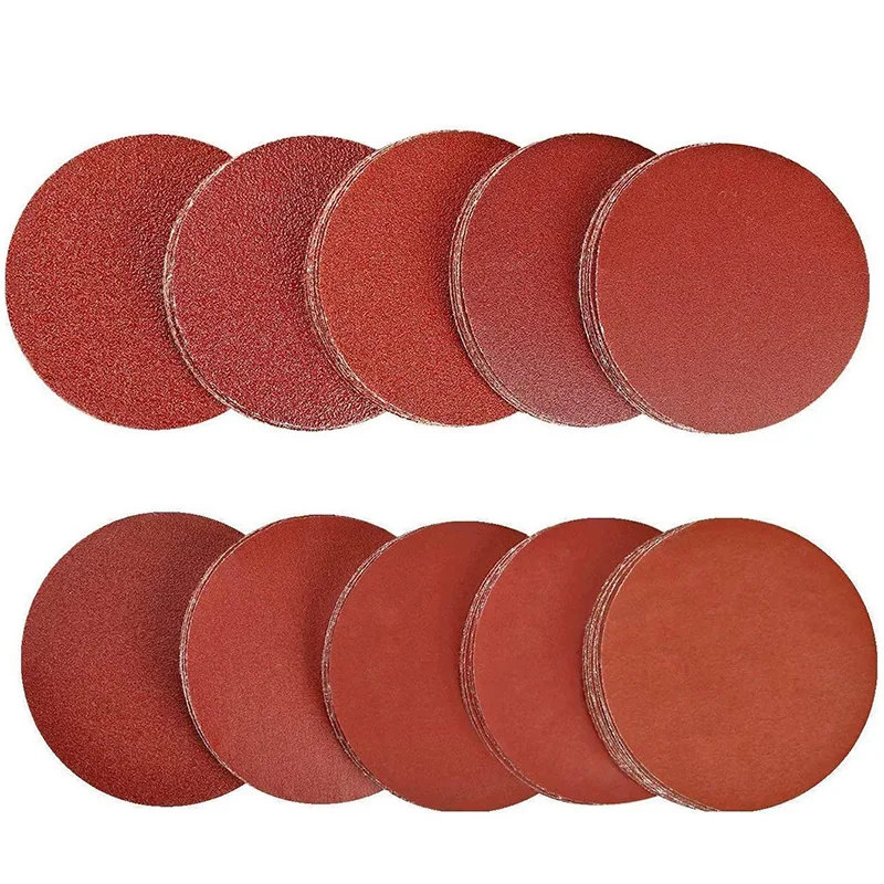 

Sanding Discs Pads 100Pcs 125mm Wear-Resistant Sandpaper for Random Orbital Sander