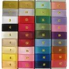 Ширина 20 мм (34 дюйма), однослойная сатиновая лента из полиэстера, для переплета одежды, скатерти, одеяла, рукоделия, шитья сделай сам