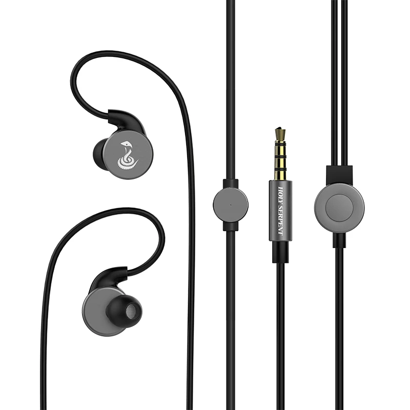 Спортивные наушники HOLY SERPENT A6 Bluetooth для бега универсальные водонепроницаемые