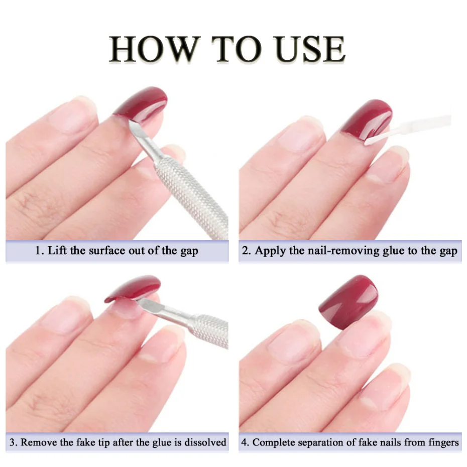 

10ml Liquid Degreaser For Removing False Nails/UV Gel Polish/Rhinestone Professional Dissolving Nail Art Debonder Glue LA1869