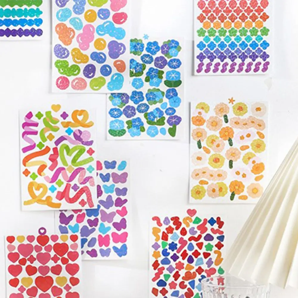 

Новые канцелярские принадлежности для скрапбукинга, материал для руководства, самоклеящиеся многостильные наклейки серии ярких дней