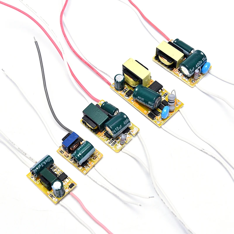 

3W 5W 8W 18W 36W LED Light Driver Supply Transformer Radiating Module Board Built-in High Voltage Power Supply