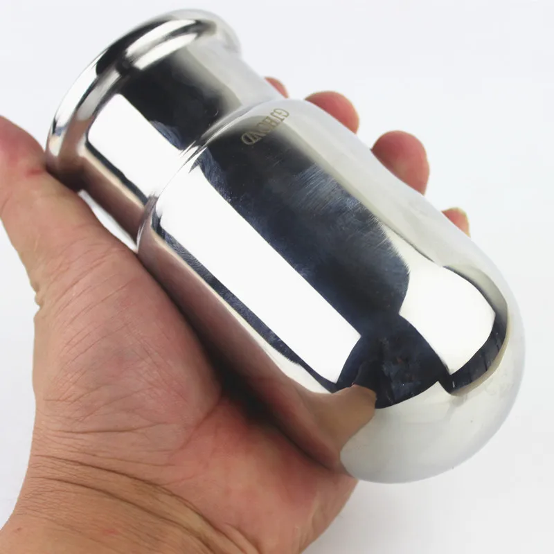 3 размера большой и тяжелый Нержавеющая сталь Анальная пробка Анус расширитель