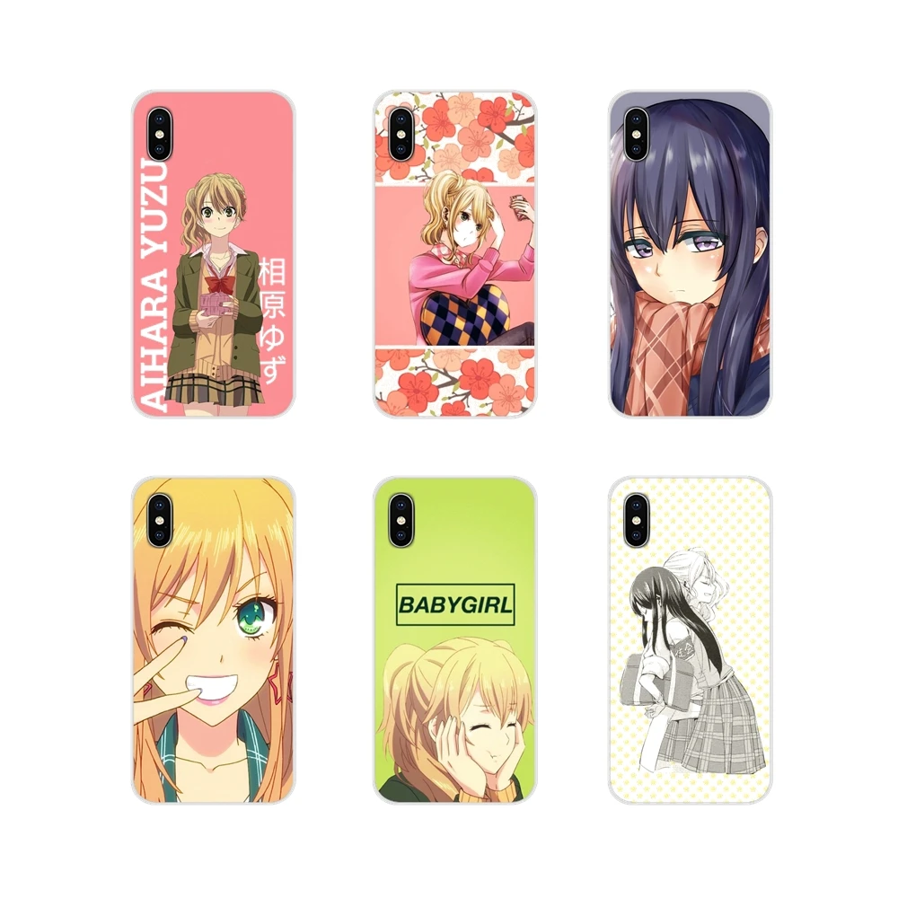 Чехол для BQ Aquaris S 5059 5035 6040L C V Plus X X2 Pro U U2 Lite M 2017 E 4 5 E5 X5 anime girl Citrus Yuzu Aihara Mei TPU |
