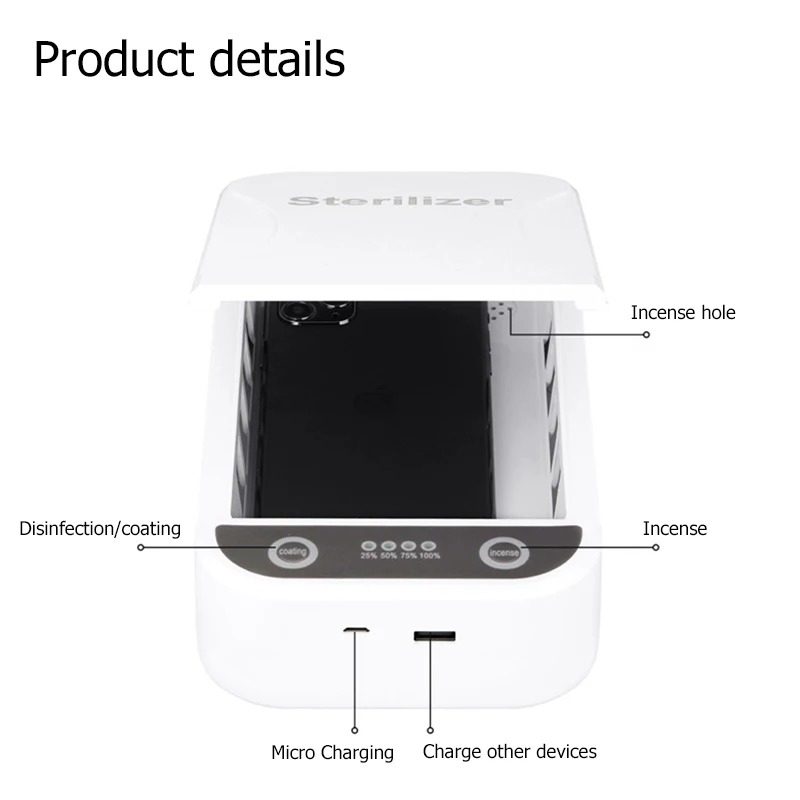 Портативная USB дезинфекционная машина для нанесения покрытий дезинфекция под УФ