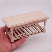 112 mini natural wood table dining table furniture dollhouse accessory