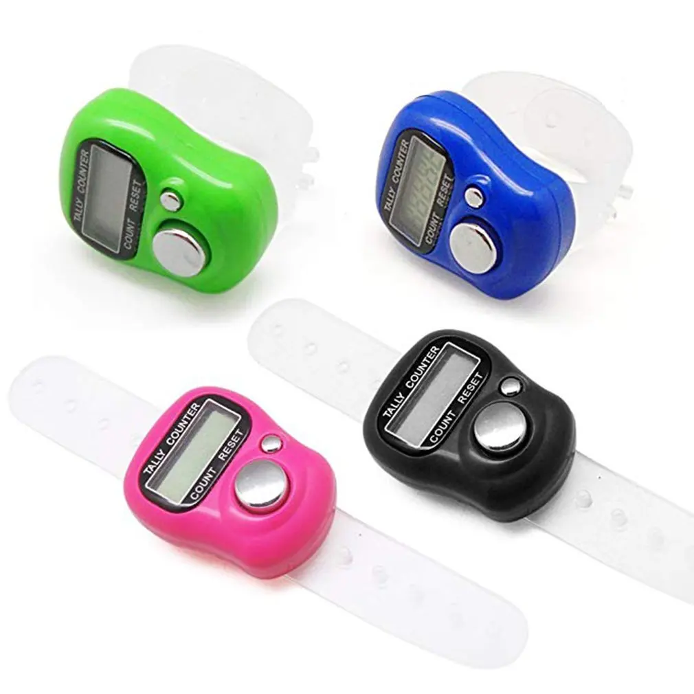 

Newest 1 Ordinary Counter Electronic Buddhist Counter Finger Ring Counter Buddhist Supplies Buddhist Counter Random Delivery