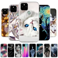 case for google pixel 5 silicone soft tpu phone case for google pixel 5 gd1yq gtt9q cases cute cat animal fundas coque covers