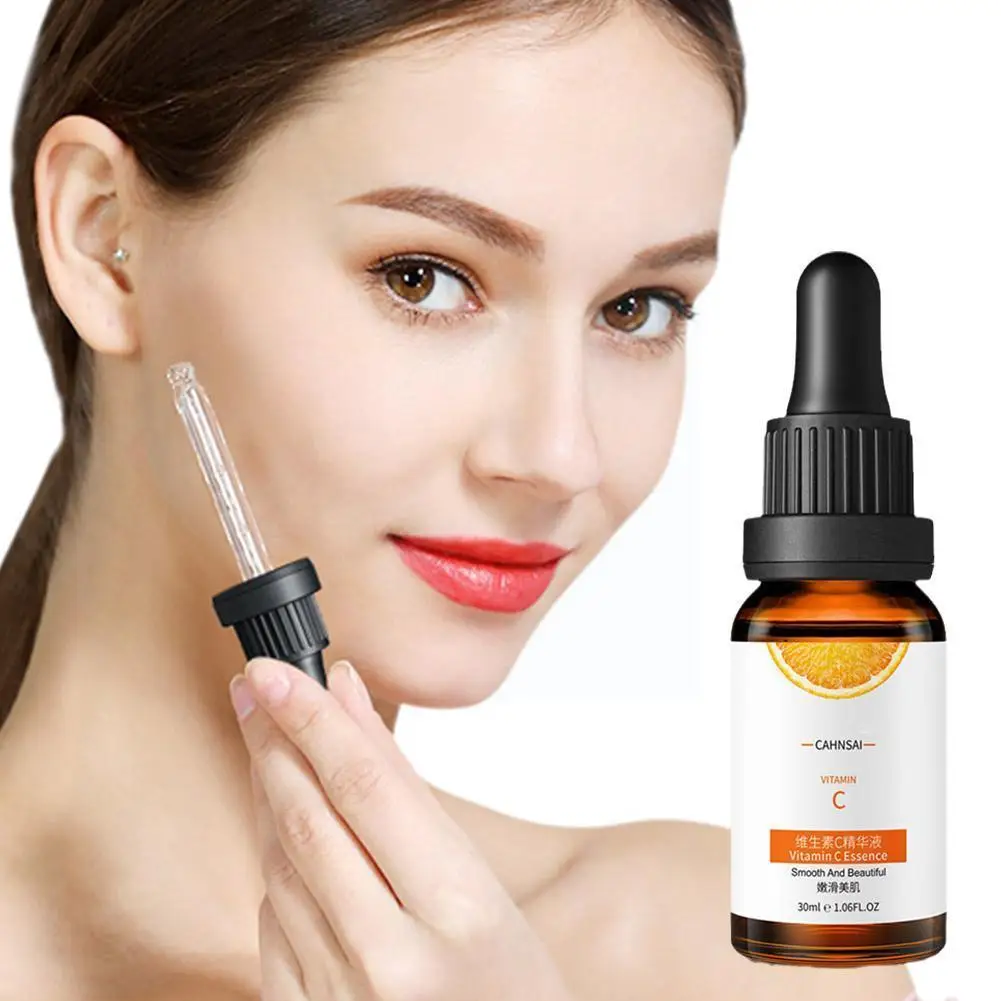 

Vitamin C Hyaluronic Acid Anti Aging Wrinkle Brighten Beauty Women Serum Face Skin Tightening Skin Face Tool Nourishes B0h5