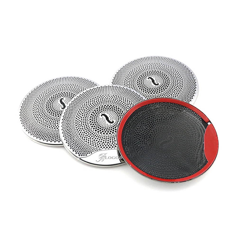 4 шт. автомобильный динамик Decarotion Стайлинг 3D отделка для Mercedes Benz AMG C E Class W205 W213 GLC |