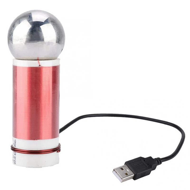 5 в 1 Вт супер мини-катушка для самовозбуждения Tesla беспроводной передачи