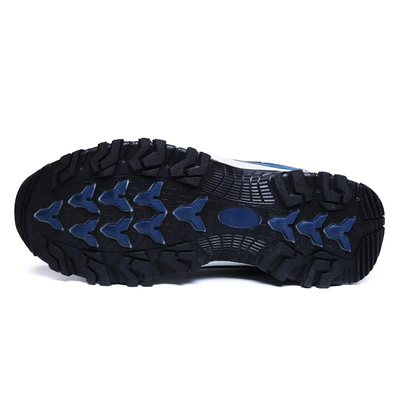 Мужские зимние треккинговые ботинки из водонепроницаемой кожи Дышащая обувь для