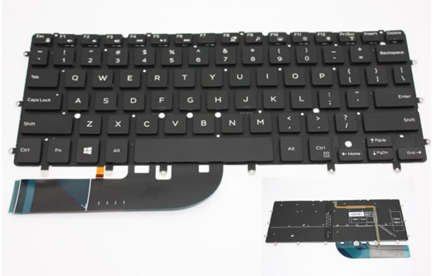 Original with backlit keyboard For DELL XPS 15 7547 7548 13 9343 9350 9360 P41F P54G | Replacement Keyboards