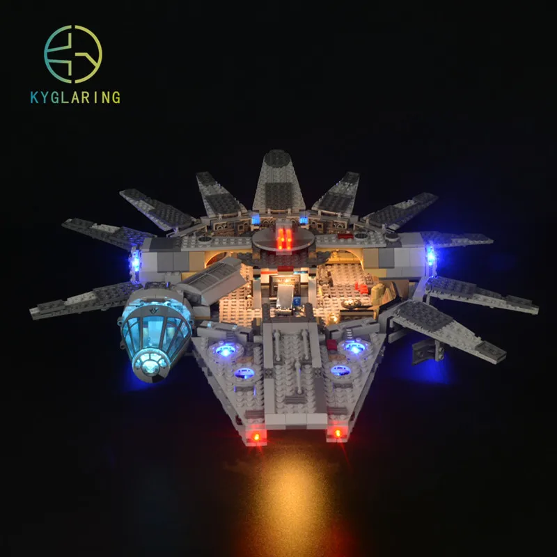 Kyglaring светодиодный светильник Ki для lego 75105 с принтом The Force Awakens (Звёздные войны: