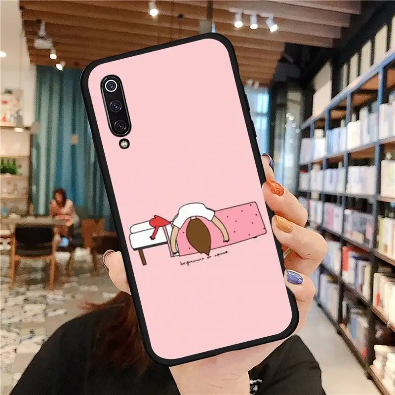 

Spain Cartoon Medicine Doctor Nurse Phone Case black For Xiaomi Redmi mi note 7 8t 9 9t 9s 8 10 10t 11 pro lite K20 max 3