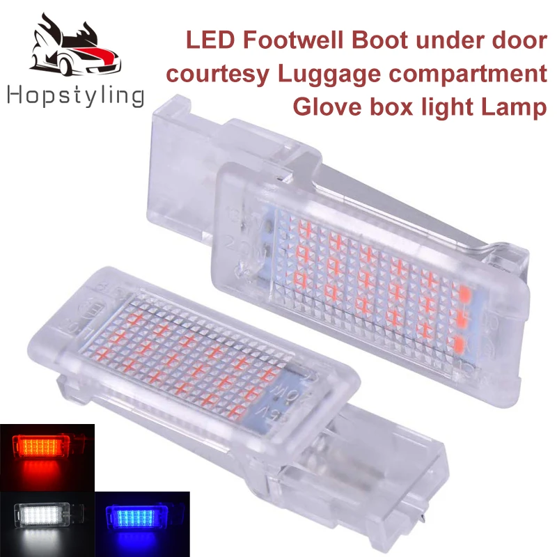 2 шт. светодиодный осветительных приборов для ног светильник Чемодан отсек