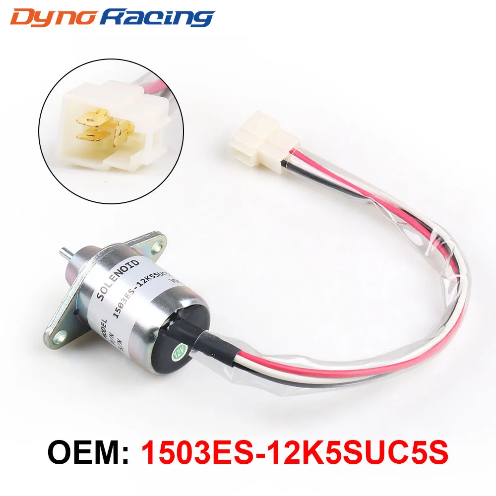 118400-61950 1503ES-12K5SUC5S 12V стопорный соленоид для Yanmar 2V78 2V750 John Deere