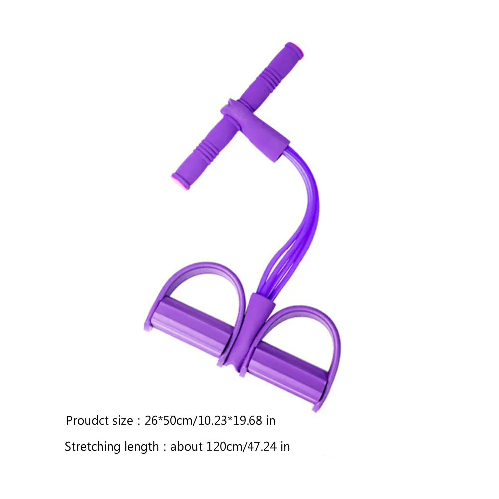 4 эластичные тянущиеся веревки тренажеры для брюшного спорта ленты