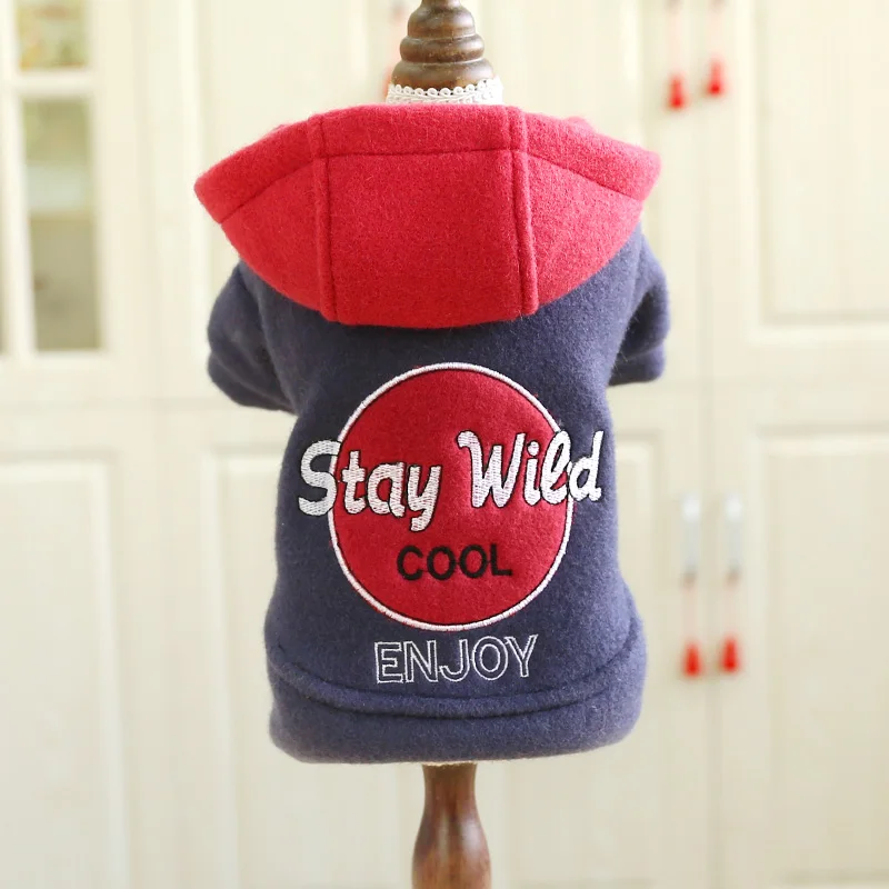 Платье для домашних животных PETCIRCLE Осеннее повседневное шерстяное платье с