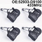 4 шт., автомобильные датчики давления в шинах, 433 МГц, для kia Sportage 4 Niro Sorento 2018 2019