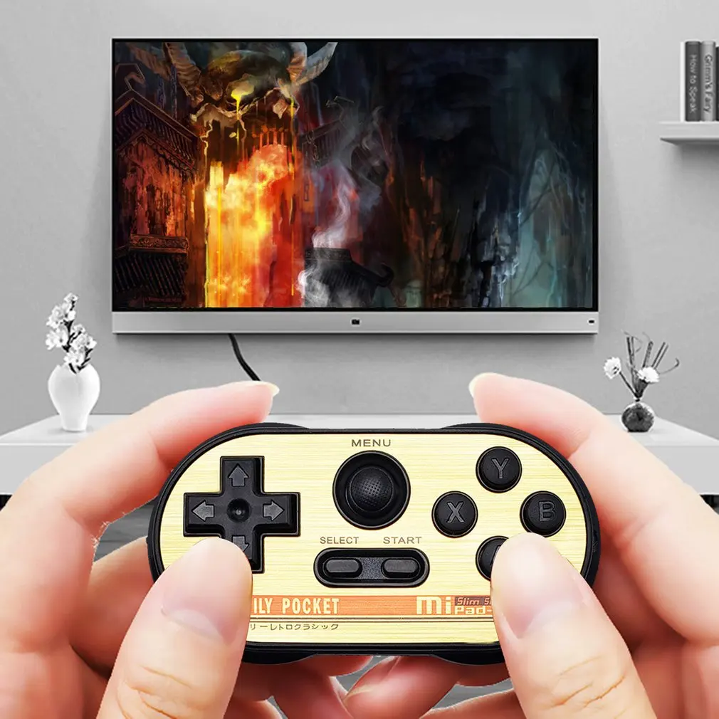 8 битов ручной Мини двойной Классический игровой консоли Mipad90SM ТВ видео 20