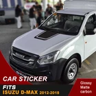 1 шт., Виниловая наклейка на капот isuzu d-max 2012-2018