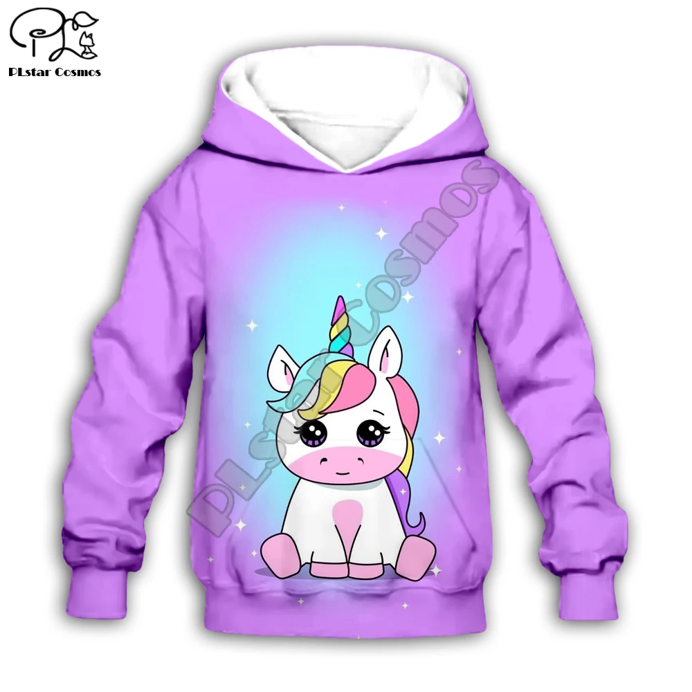 

Dream horse unicorn Children 3d hoodies/boy sweatshirt Cartoon Game Hoodies Fashion Hip Hop Kids Long Sleeve Style-2