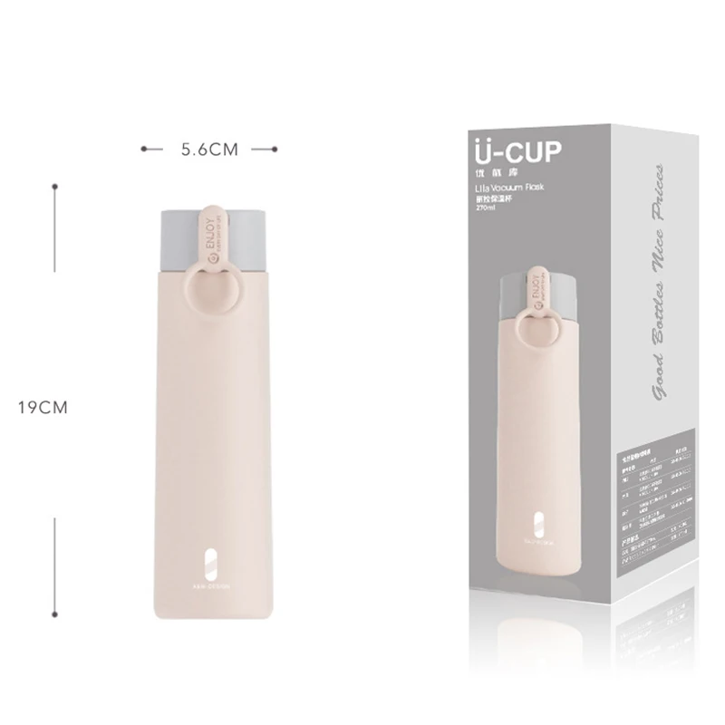 

Hot Sale Thermos Bottle Travel Insulated Tumbler 304 Stainless Steel Vacuum Flask Coffee Water Bottles 270ml Garrafa Termica