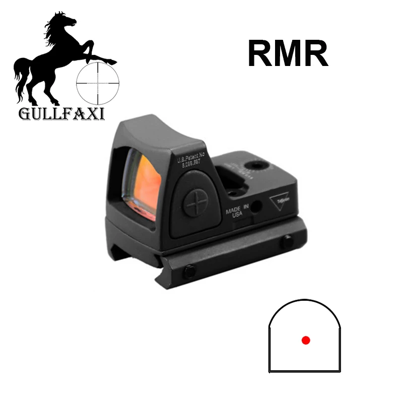 Красный точка прицел RMR оптический тактика пистолет Glock отражающий оружие
