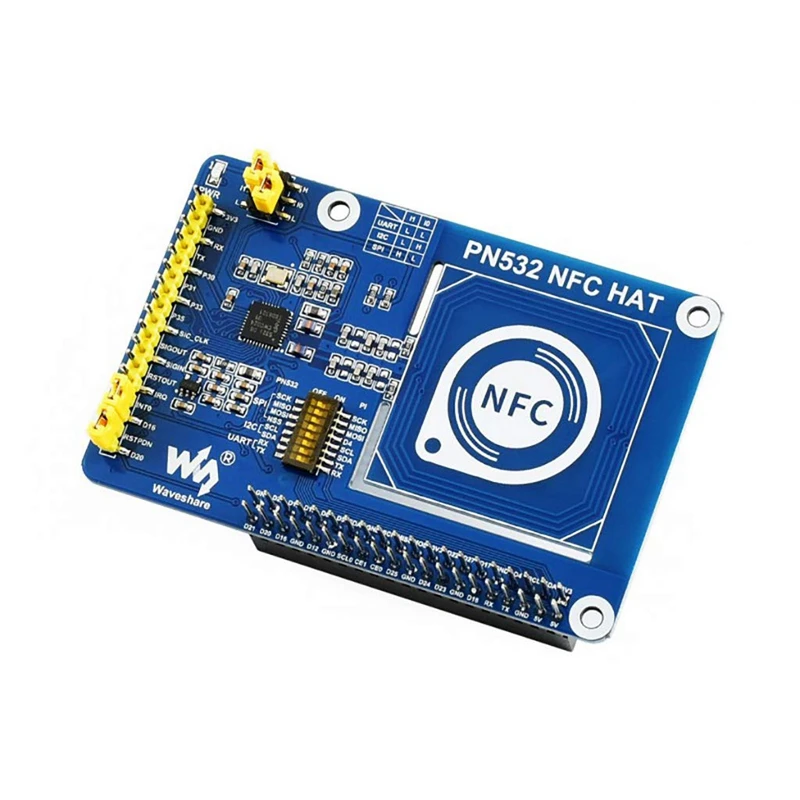 PN532 NFC HAT для Raspberry Pi поддерживает три интерфейса связи: I2C SPI и UART|Моноподы| |