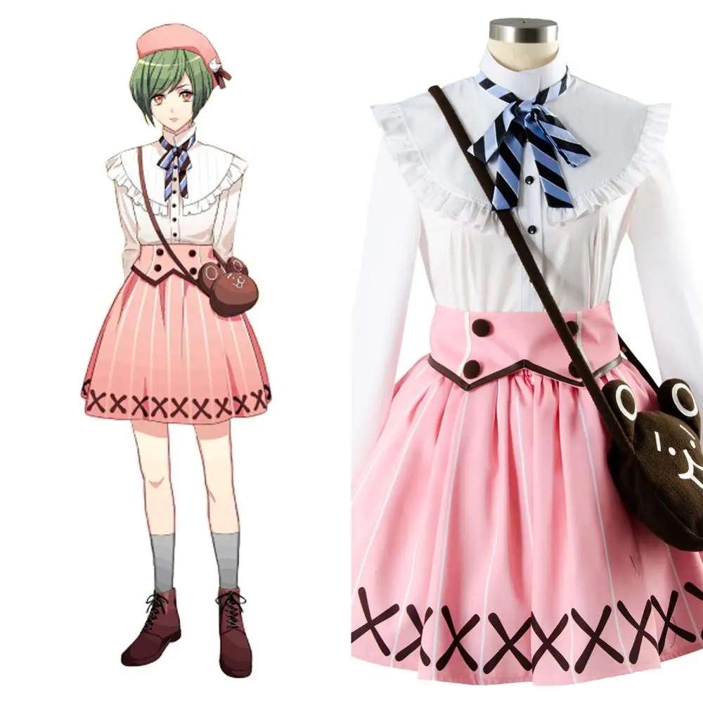 A3!Rurikawa Юки косплей костюм Лето коллектив женское девичье платье наряд на