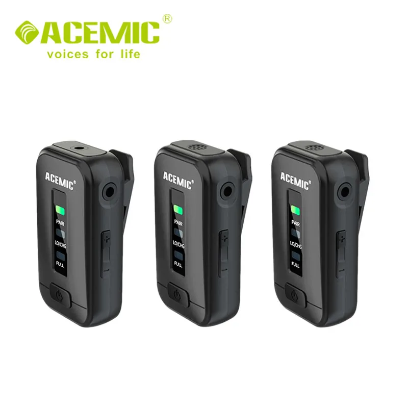 

Видеомикрофон VLOG100 V2 acemia для Youtube, 2 канала, для камеры, телефона