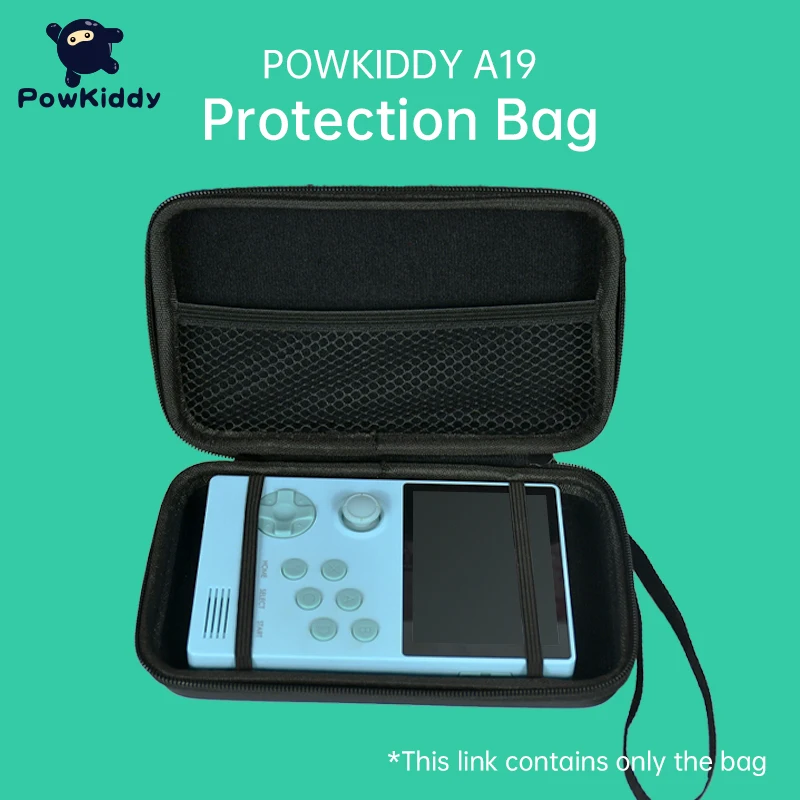 Портативная портативная игровая сумка Powkiddy для X18 A19 x18s ретро консоль устройство