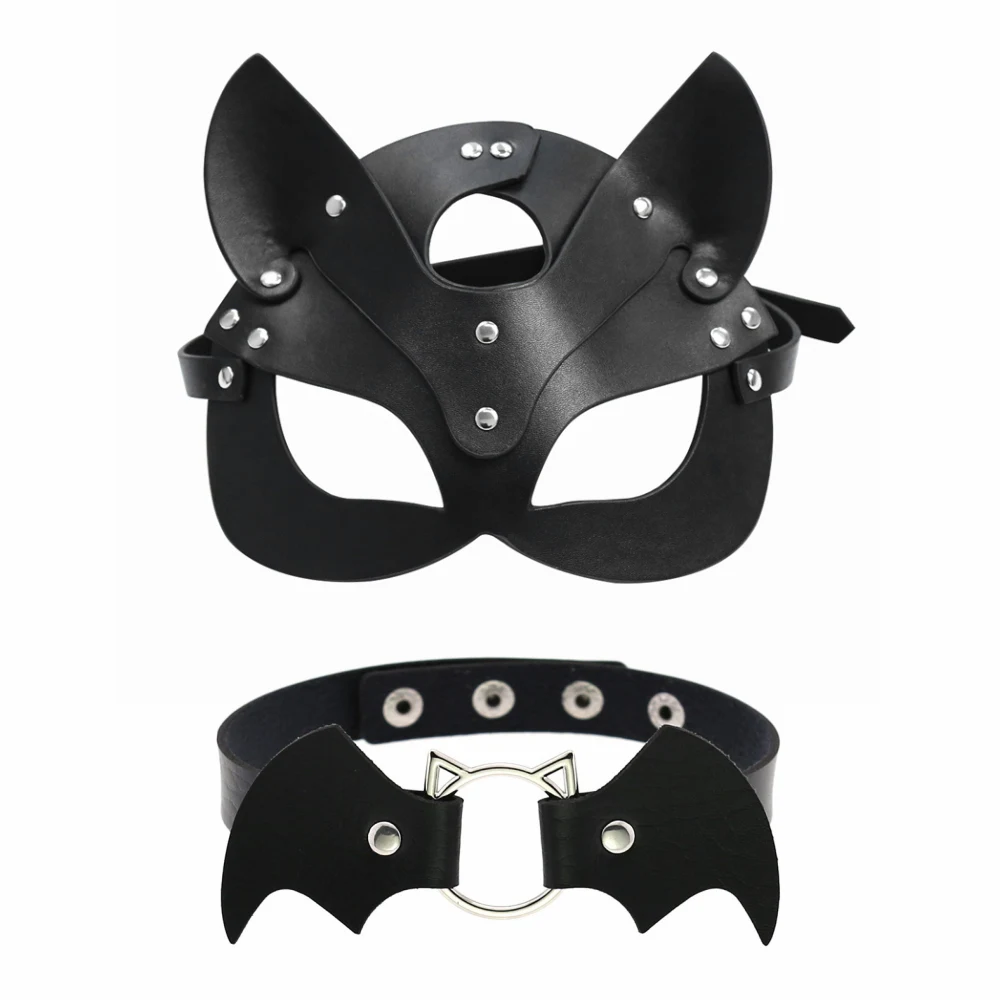 

Сексуальные женские маски, лиса, половина лица, косплей, кожаная, сексуальная маска для Хэллоуина, Эротическая маска, маскарадный бал, Необы...