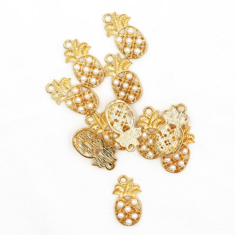 10 шт. жемчуг амулеты &quotАнанас&quot для ювелирных изделий серьги Браслеты &quotсделай