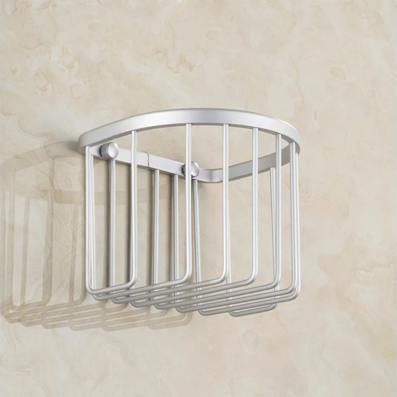 

Toilet Paper Holder Durable Wall Mounted Roll Paper Organizer Towel Rack Bathroom Tissue Holder