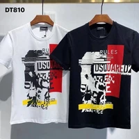 dsquared2 overseas authentic 2022 new t shirt d2 o neck short tees sleeve tops mens clothing dt810