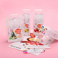 sketching skewing lettering markers for drawing 122436 color pens children coloring graffiti manga drawing liner stationery