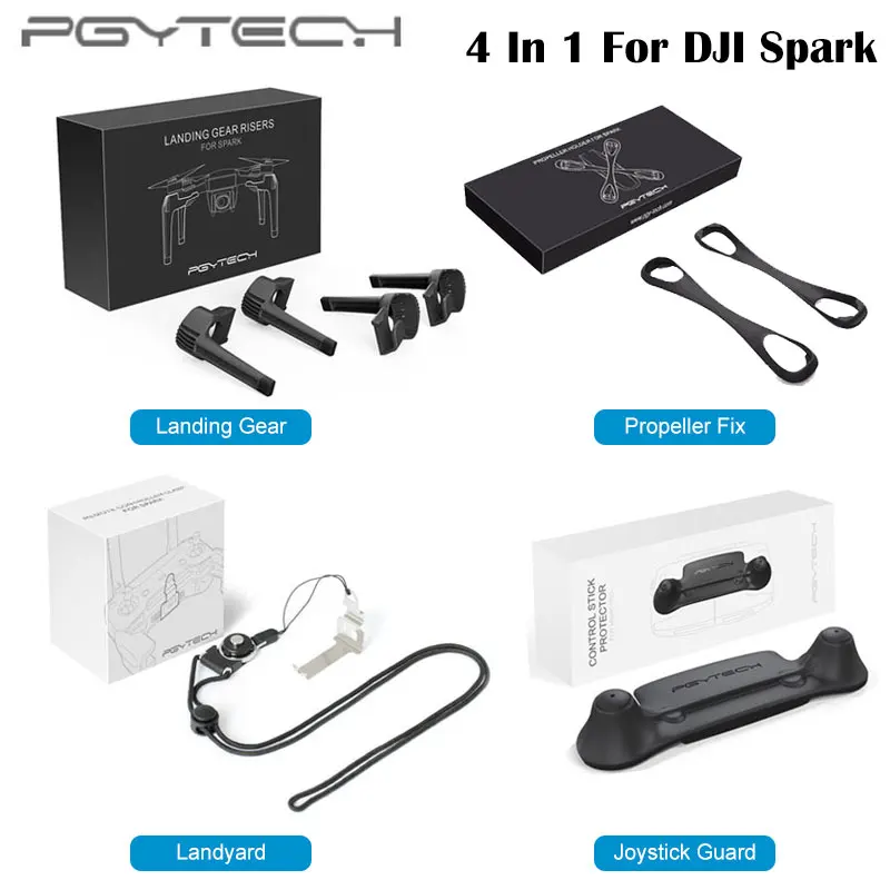 PGYTECH DJI SPARK защита пульта дистанционного управления/контроллер Landyard/посадочная