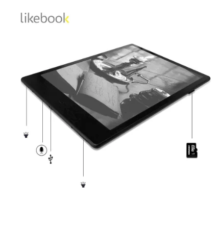 BOYUE Новинка 10,3 дюймов LIKEBOOK ALITA электронная книга 10,3 плоский экран слот для карт 4G/32G читалка android 6,0 электронная чернильная книга с ручкой