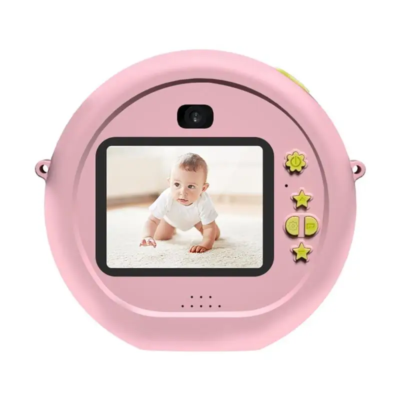 

Doughnut Children Kids Camera 1080P Digital Camera 20.0MP 2.4 Inches IPS Screen Cam With 32G SD Card Christmas Birthday Gifts