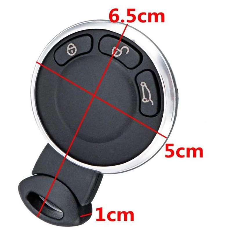 Remote Entry Uncut Car Key Fob Replacement Case Shell Button Pad for BMW Mini Cooper IYZKEYR5602 | Автомобили и мотоциклы