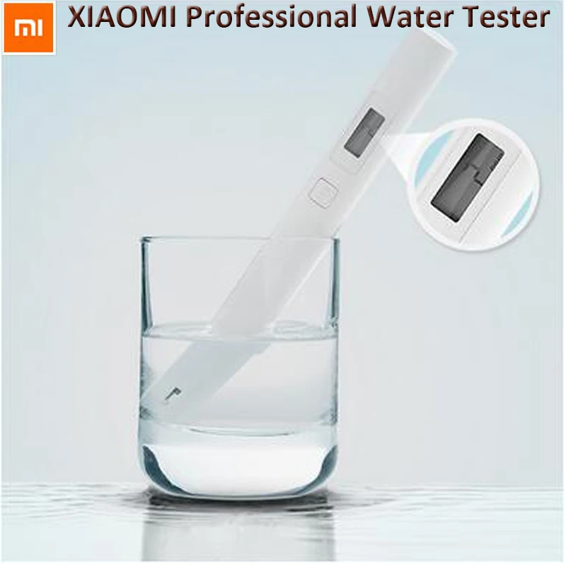 Original Xiaomi Smart TDS meter tester Professional Portable Water Meter Filter Measuring water Quality Purity Tester Tool | Электроника
