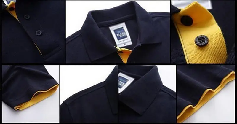 De talla grande XS-3XL nueva camisa de Polo de los hombres de algodn de manga corta Camiseta marcas camisetas Mens camisa Polo