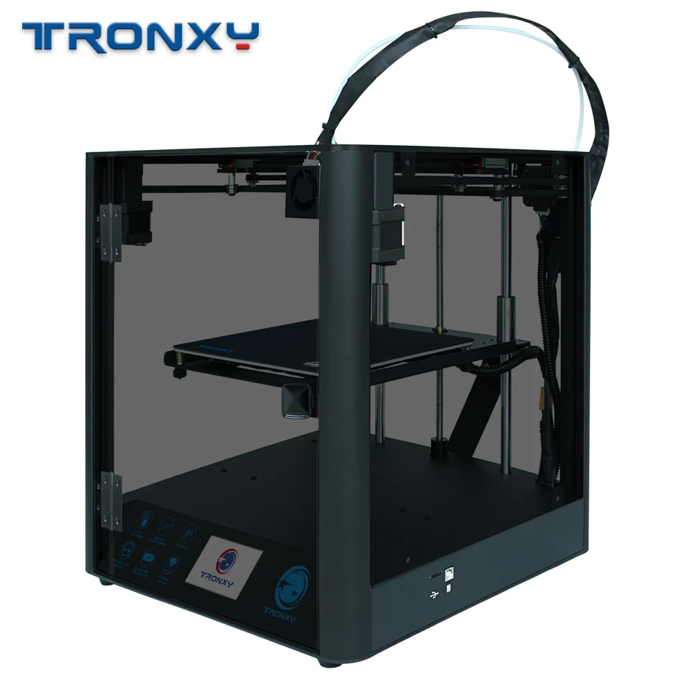 2019 новейший дизайн TRONXY D01 3d принтер бесшумный полная металлическая рамка