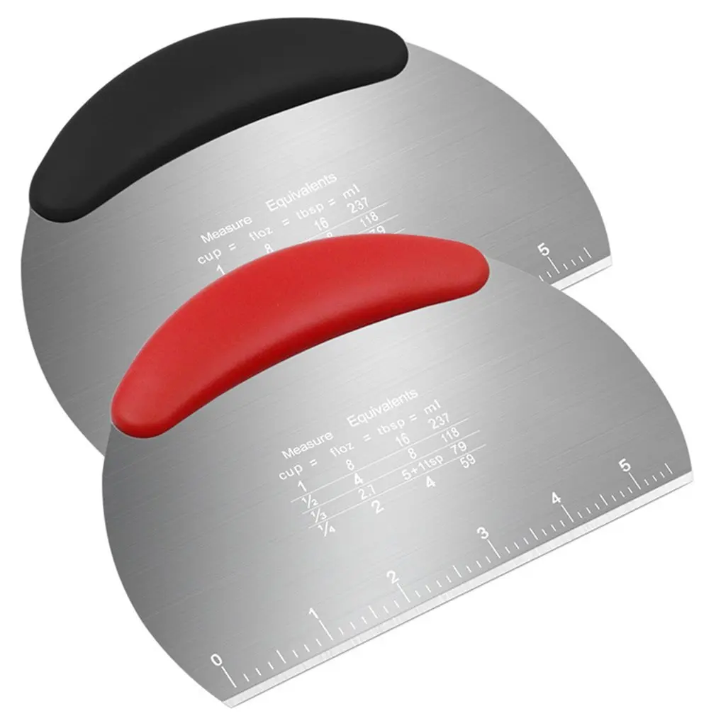 Новинка 2021 скамейка из нержавеющей стали скребок модные полукруглые весы нож для