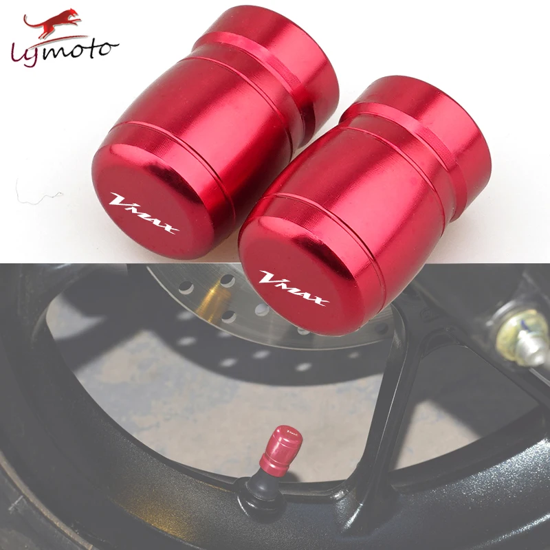

LOGO VMAX для YAMAHA V-MAX VMAX 1200 1700 новейшие универсальные Мотоциклетные аксессуары шток клапана колеса CNC герметичные крышки колпачки